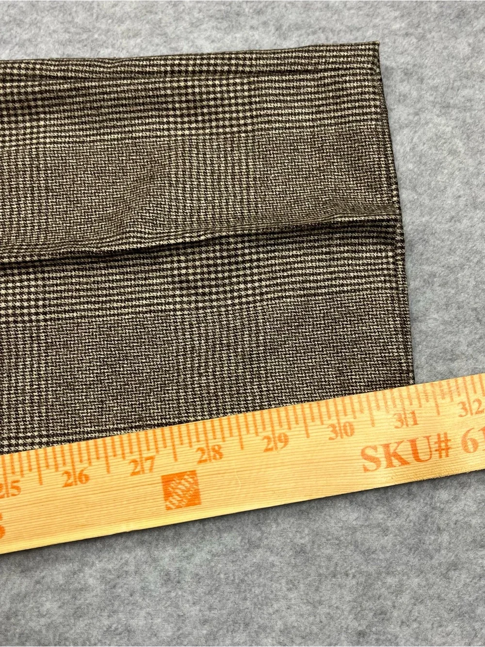 Banana Republic Pants Men’s 32x32 Brown Prince of Wales Virgin Wool NWT